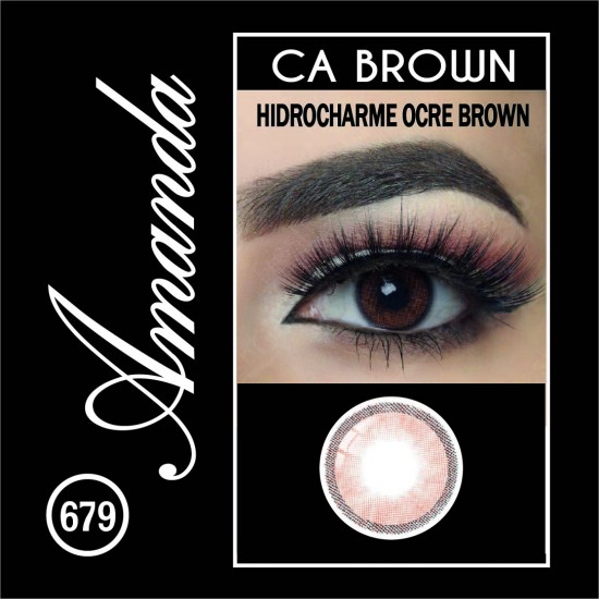 عدسات أماندا CA BROWN عدسات أماندا CA BROWN