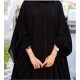 عباية مخطط عنابي عباية مخطط عنابي
